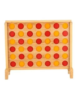Best Sale π Jenjo Mega Plywood Connect Four In A Row Game Set 69x79cm β