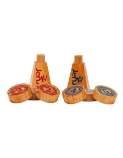 Top 10 βοΈ Jenjo Wooden Rollers Bowling Outdoor Lawn Game Set π€©