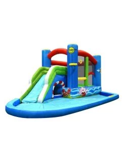 Wholesale π₯° My Plaza Happy Hop Inflatable Water Jumping Castle Bouncer Kid Toy Windsor Slide Splash π