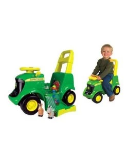 Outlet 🔥 John Deere 3 in 1 Activity Tractor Ride-on 🥰