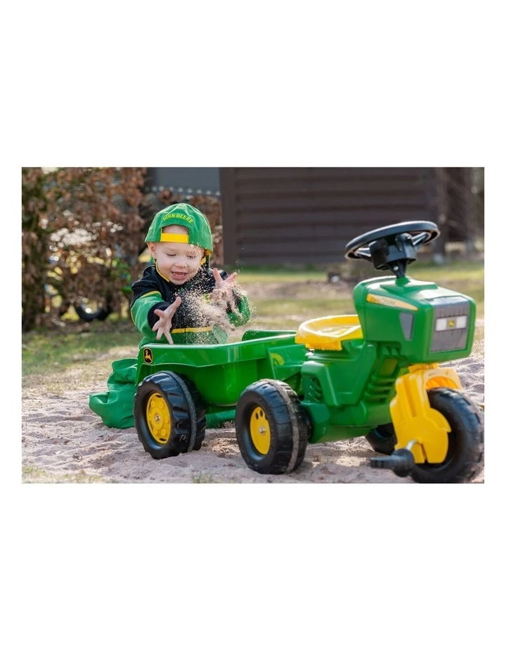 Cheap β John Deere Rolly Pedal Trike w/ Trailer π - Image 4
