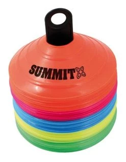 Deals 🤩 Summit Global 50Pc Low Profile Marker Cones Set 🎉