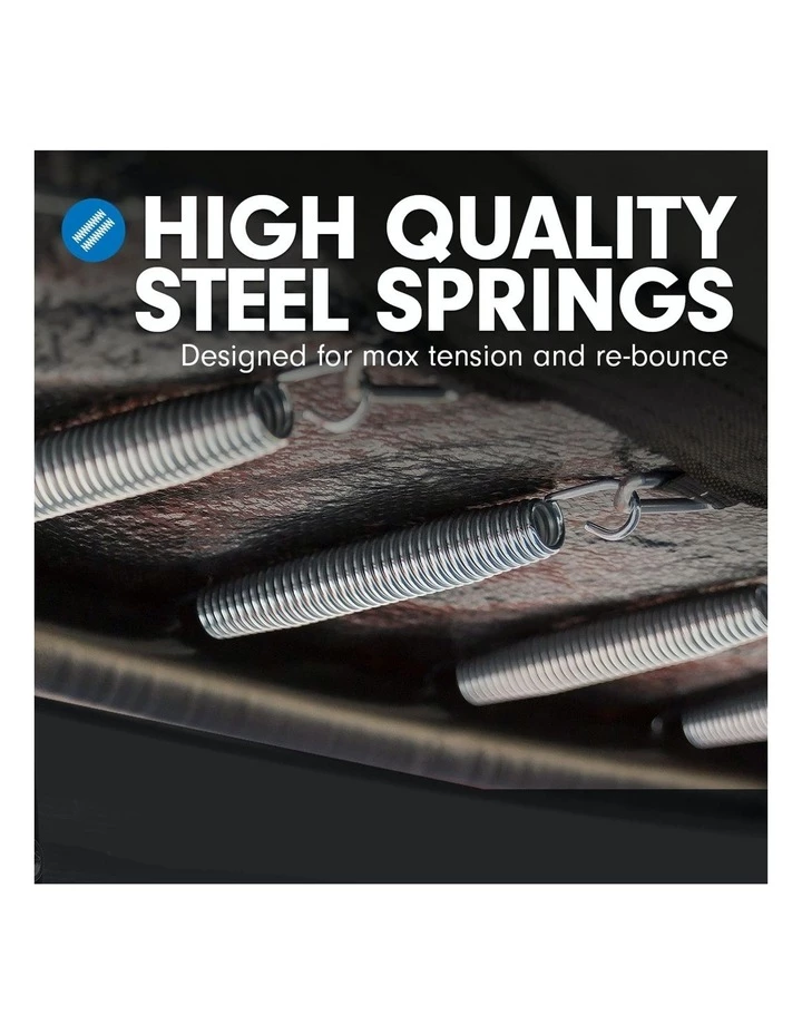 Brand new 😍 Kahuna 4.5ft Trampoline Round Free Safety Net Spring Pad Cover Mat Outdoor Blue Purple ❤️ - Image 3