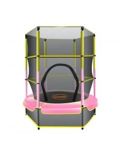 Best Sale 🤩 Kahuna 4.5ft Trampoline Round Free Safety Net Spring Pad Cover Mat Outdoor ⭐