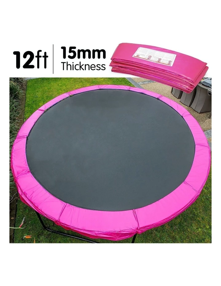 Top 10 ✔️ Pink Kahuna12ft Replacement Reinforced Outdoor Round Trampoline Spring Pad Cover ✔️ - Image 3