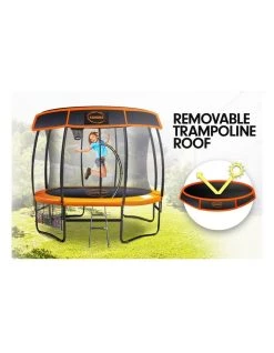 Outlet ✔️ Kahuna Kids Safety Round Outdoor Removable Trampoline Roof Uv Protection - 16ft 💯
