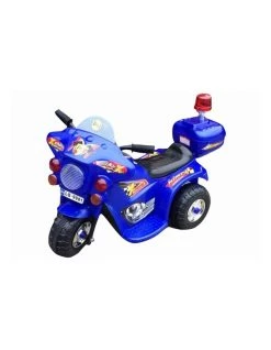 New 😍 Lenoxx Indoor/Outdoor Blue 3 wheel Electric Ride On Motorcycle Motor Trike Kids/Toddler 💯