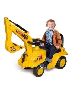 Cheap π Lenoxx Ride On Excavator Kids/Children Outdoor Tractor Push/Kick Toy w/Lever 3y βοΈ