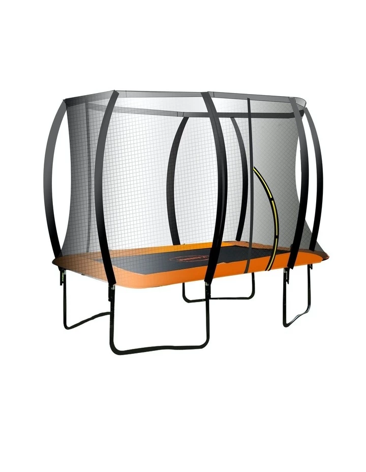 Outlet π Kahuna Trampoline 8 Ft X 11 Ft Rectangular Outdoor - Orange π