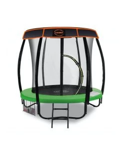 Best reviews of ⌛ Kahuna 6ft Trampoline with Roof Cover Pad Mat Net Ladder Outdoor Round Green 😀