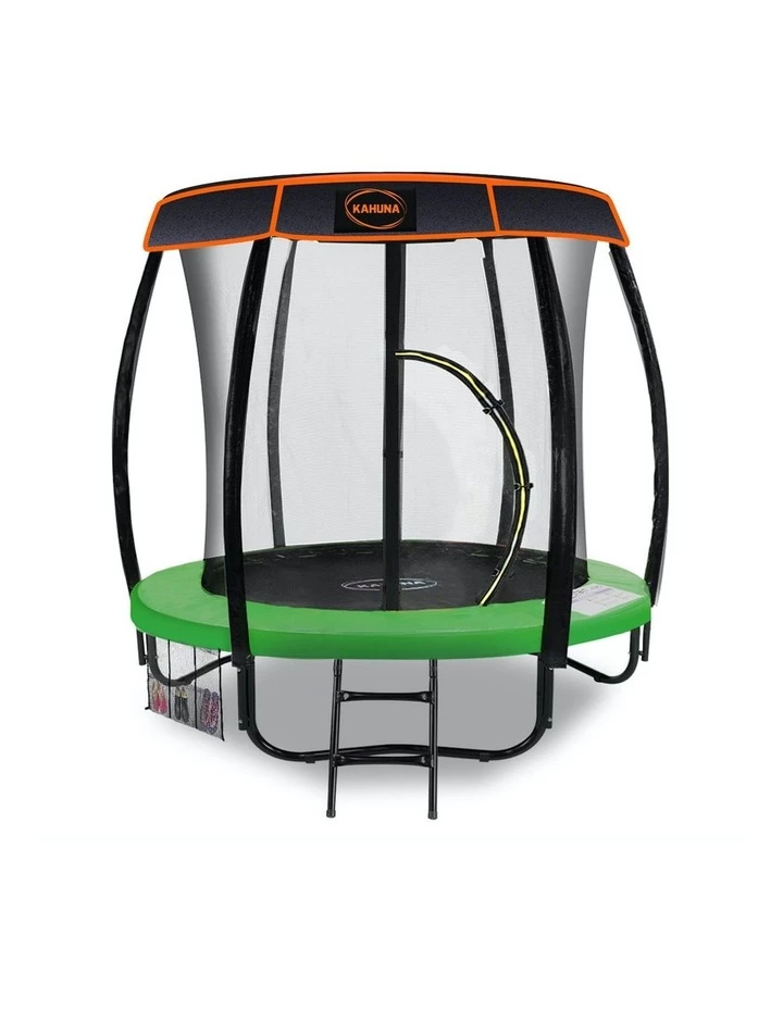 Best reviews of ⌛ Kahuna 6ft Trampoline with Roof Cover Pad Mat Net Ladder Outdoor Round Green 😀