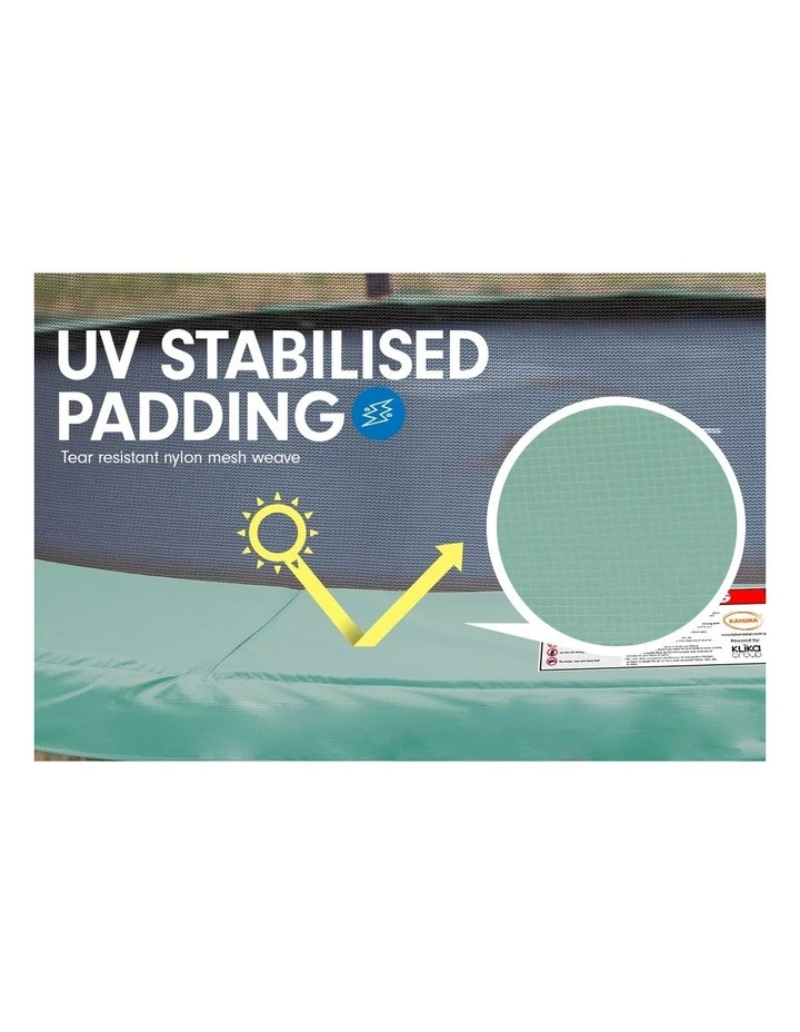 Best reviews of ⌛ Kahuna 6ft Trampoline with Roof Cover Pad Mat Net Ladder Outdoor Round Green 😀 - Image 3