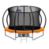 Coupon ⌛ Everfit 10FT Trampoline Round Trampolines With 🏀 Basketball Hoop Kids Present Gift Enclosure Safety Net Pad Outdoor Orange 😍
