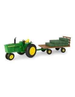 Top 10 β John Deere 40pc Big Farm 53cm 1:16 Tractor Toy w/Wagon/Bales Kids Light Sound π