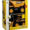 Best Sale 🧨 John Deere 38cm Big Scoop Sandpit Construction Dump Truck/Excavator Sand Toy Set ✨