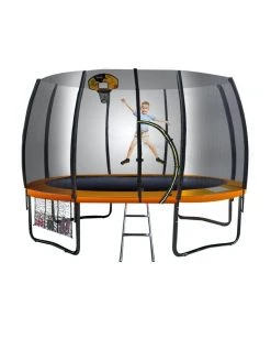 Deals 🛒 Kahuna 8ft Springless Trampoline with 🏀 Basketball Set 👏