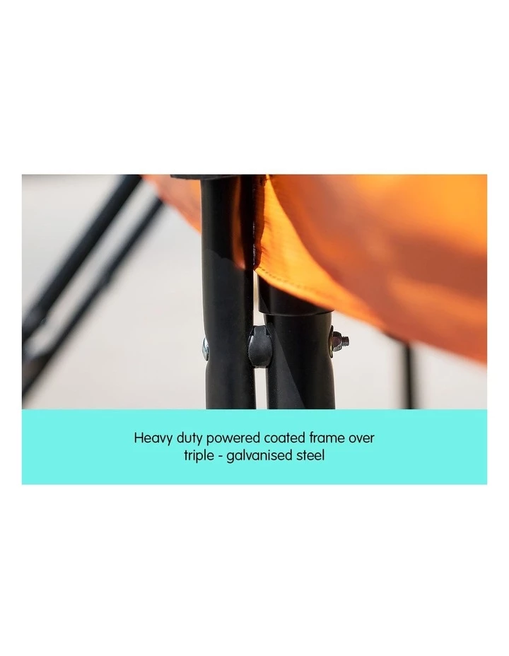 Brand new ๐ Kahuna 16ft Round Spring Trampoline Free Safety Net Pad Cover Mat Ladder Orange/Blue ๐คฉ - Image 4