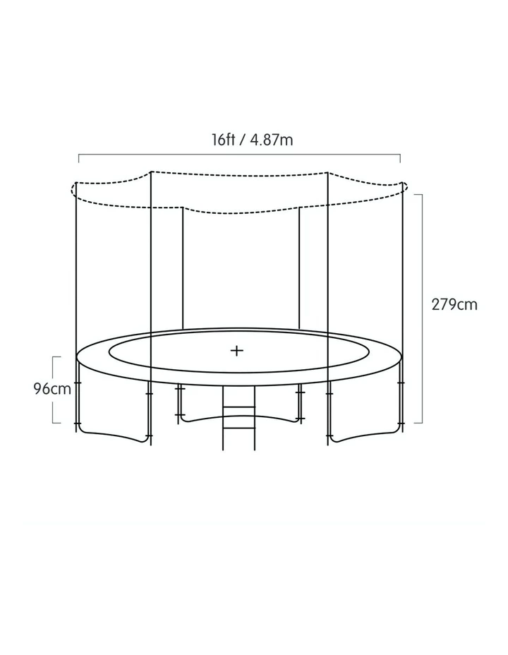 Discount ๐งจ Kahuna 16ft Round Spring Trampoline Purple ๐ฅฐ - Image 5
