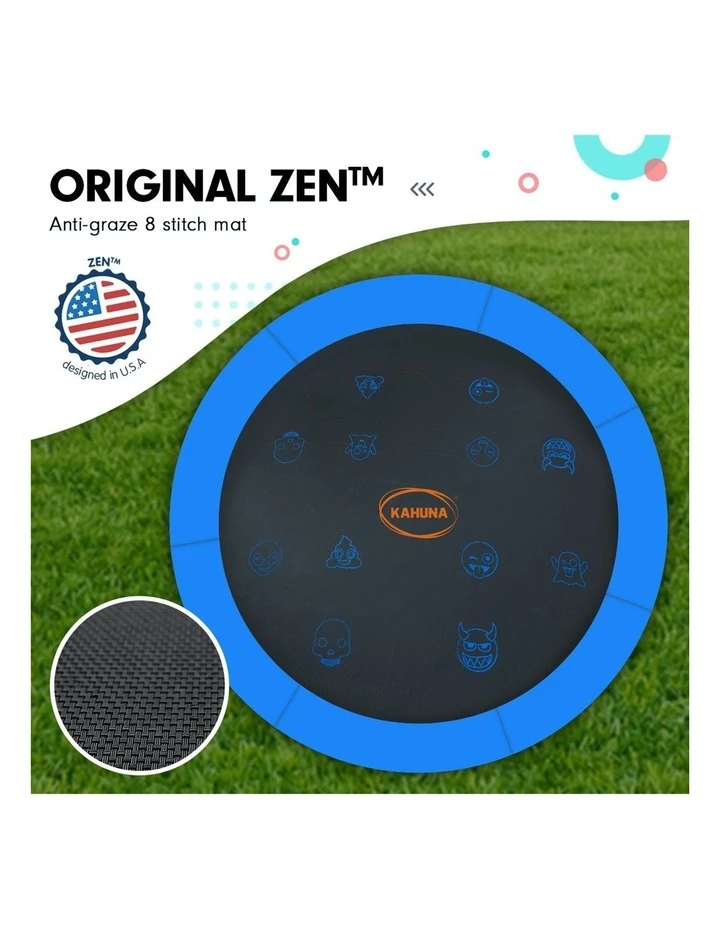 Discount ⌛ Kahuna Trampoline Pro 14ft - Reversible pad, Emoji Mat, 🏀 Basketball Set 😉 - Image 3