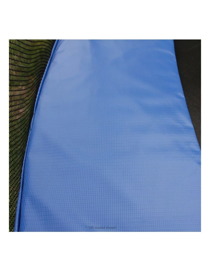 Cheap 😀 8ft Kahuna Trampoline Free Ladder Spring Mat Net Safety Pad Cover Round Enclosure Blue 😀 - Image 3