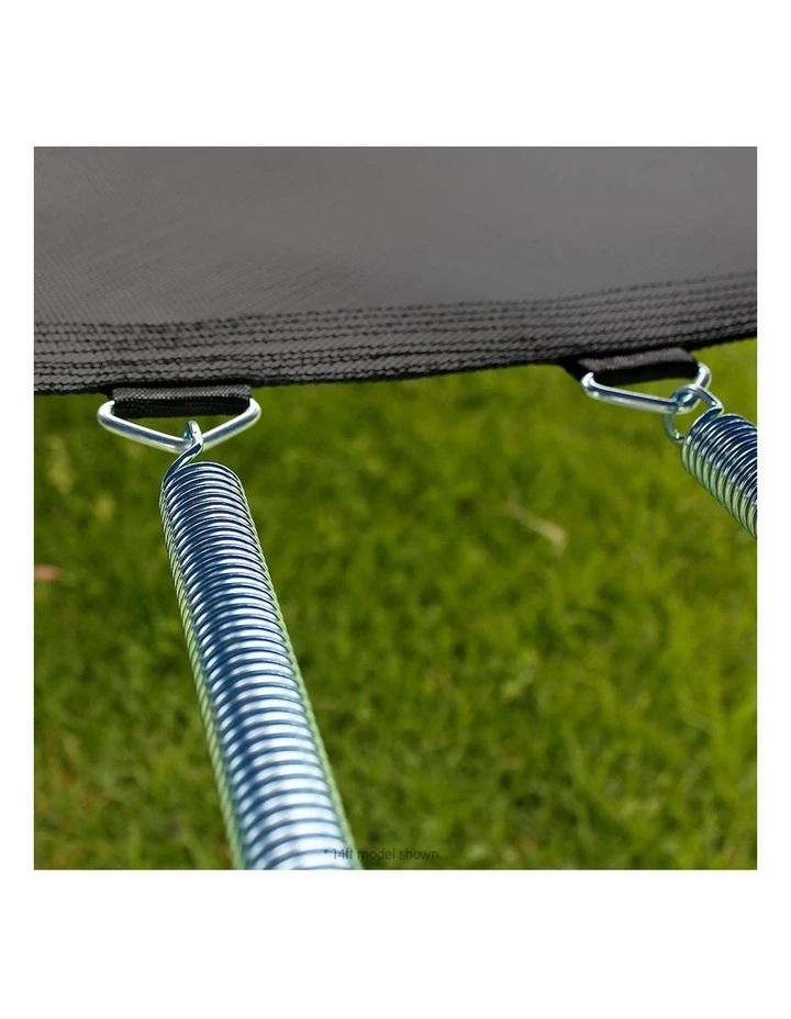 Cheap 😀 8ft Kahuna Trampoline Free Ladder Spring Mat Net Safety Pad Cover Round Enclosure Blue 😀 - Image 4