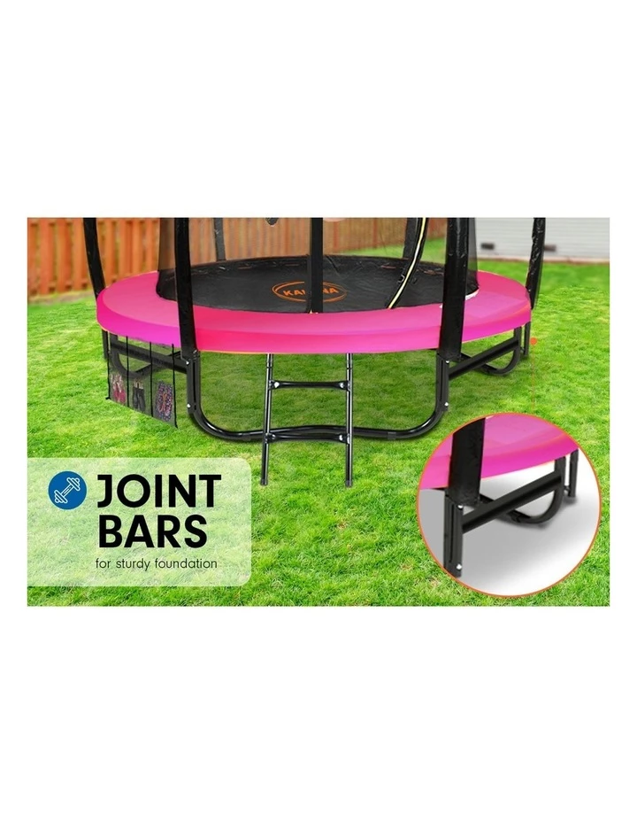 Outlet โจ Trampoline Kahuna Jumper Outdoor Round Pad Mat Net Ladder Pink ๐งจ - Image 5