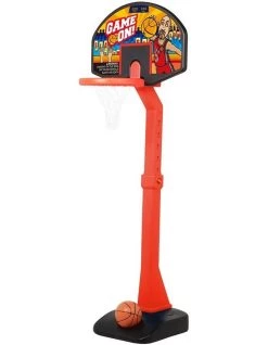 Hot Sale ❤️ Game On Height Adjustable Kids Freestanding 🏀 Basketball Hoop Stand/Ball 1.76m 3years 🎁