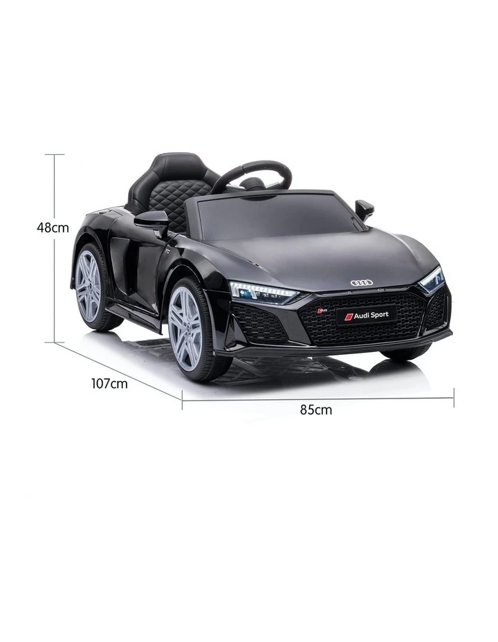 Promo ๐ Klika Audi Sport Licensed Kids Electric Ride On Car Remote Control In Black ๐ฅฐ - Image 6
