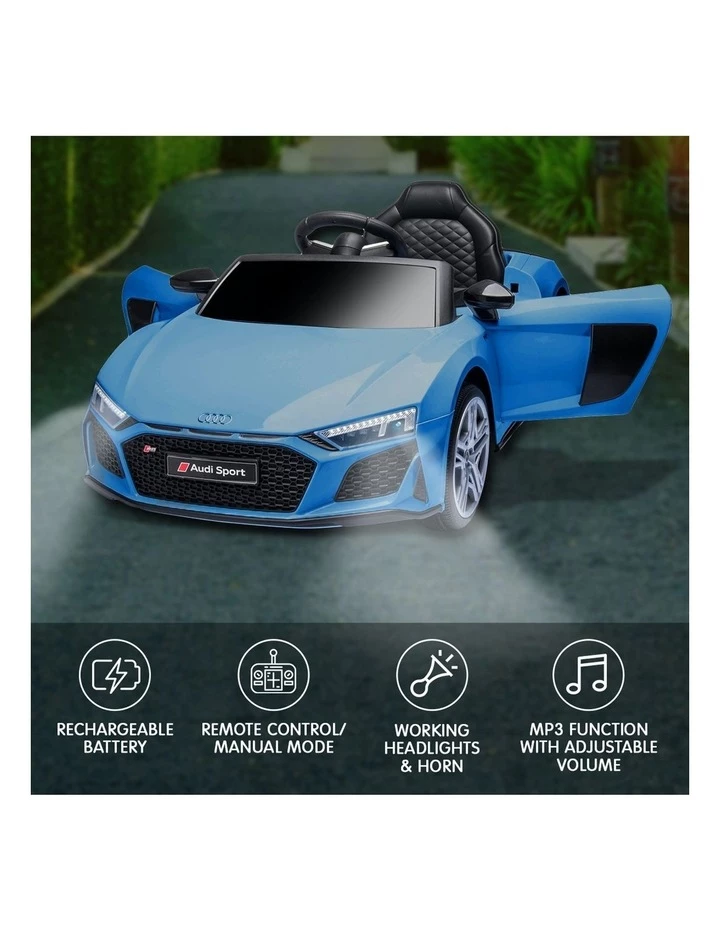 Buy π Klika Audi Sport Licensed Kids Electric Ride On Car Remote Control Blue π - Image 7