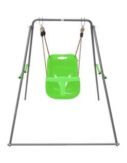 Best reviews of π Lifespan Kids Bobcat 2 Foldable Baby Metal Swing Set π