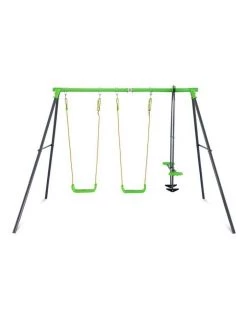 Discount βοΈ Lifespan Kids Hurley 2 3 Station Metal Swing Set π₯